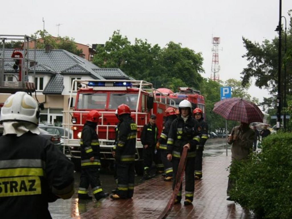 Legionowo: Pożar na 11 piętrze