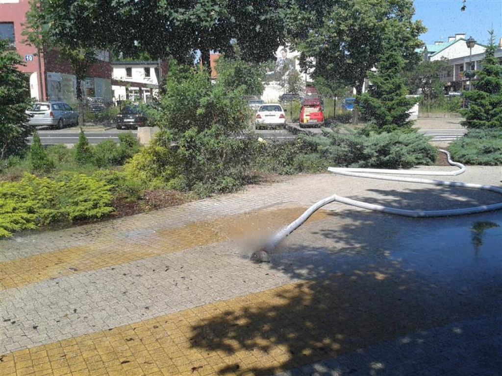 Trochę wody dla ochłody! Kurtyny wodne w Legionowie