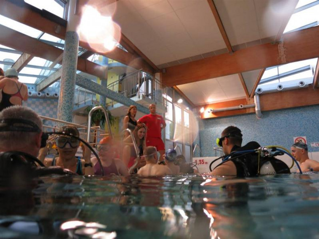 Nurkowali przy okazji Dni Nowego Dworu Maz.