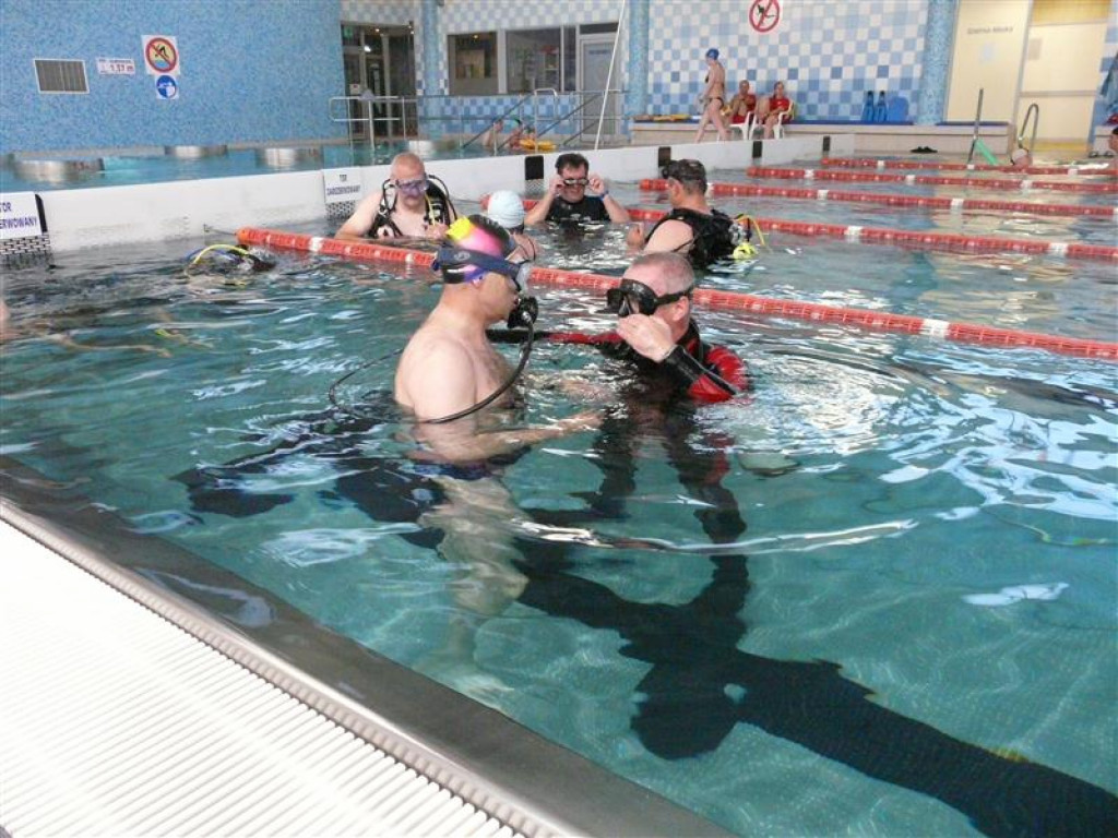 Nurkowali przy okazji Dni Nowego Dworu Maz.