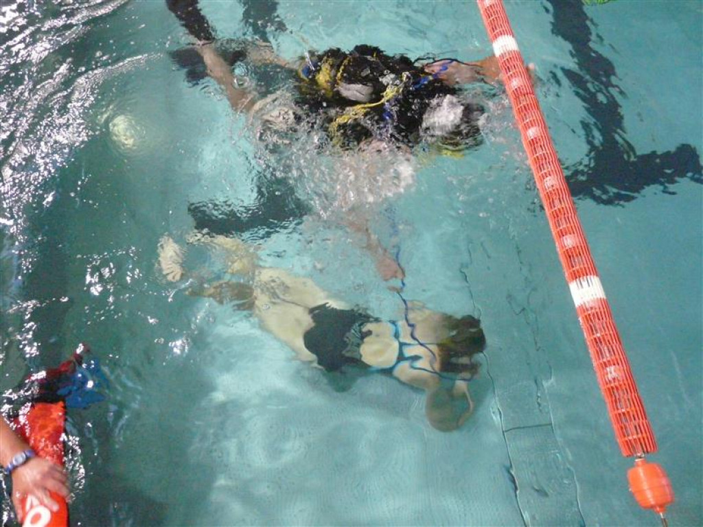 Nurkowali przy okazji Dni Nowego Dworu Maz.