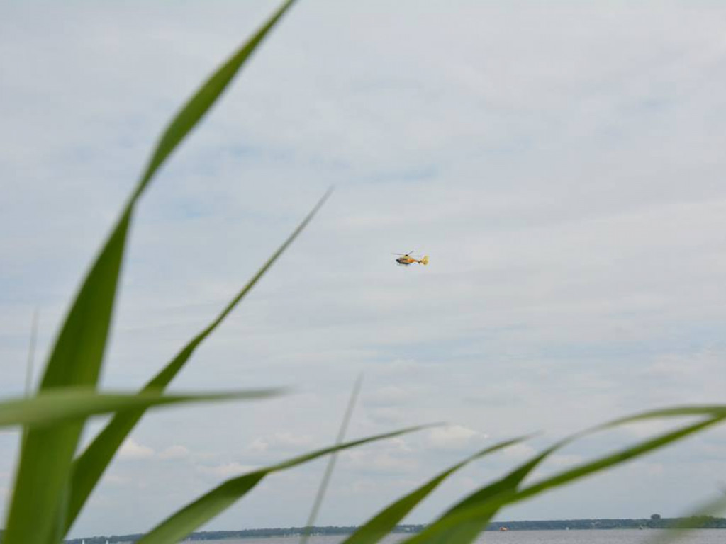 Samolot awaryjnie wodował na Jeziorze Zegrzyńskim