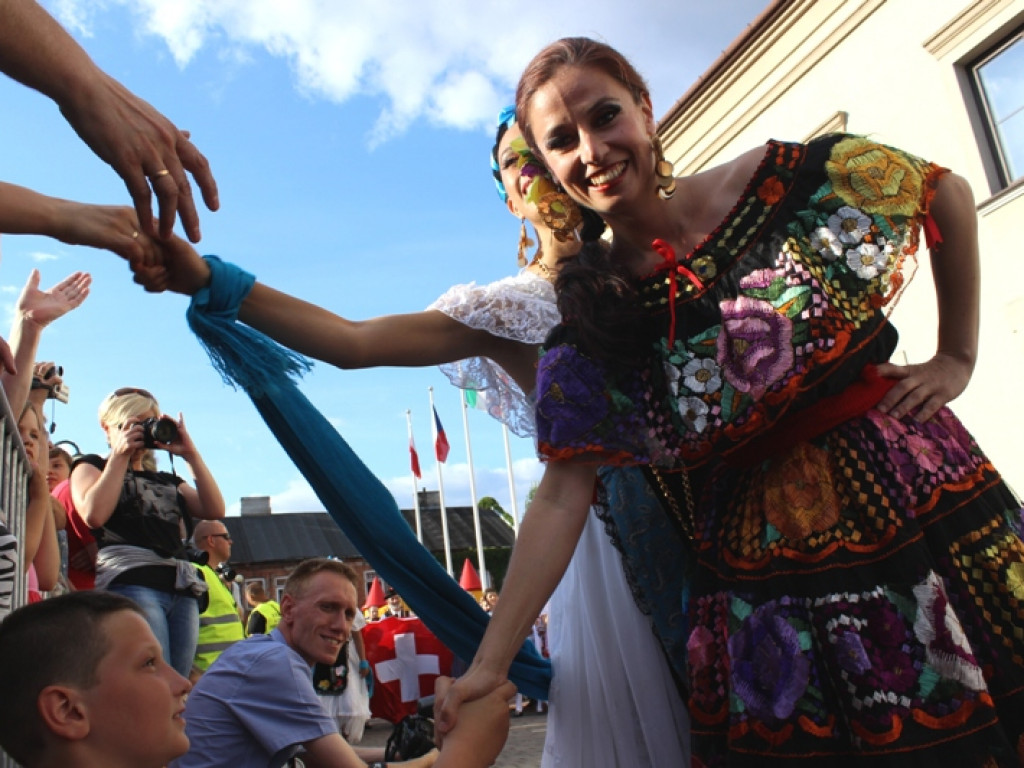 Kupalnocka 2013 na serockim rynku