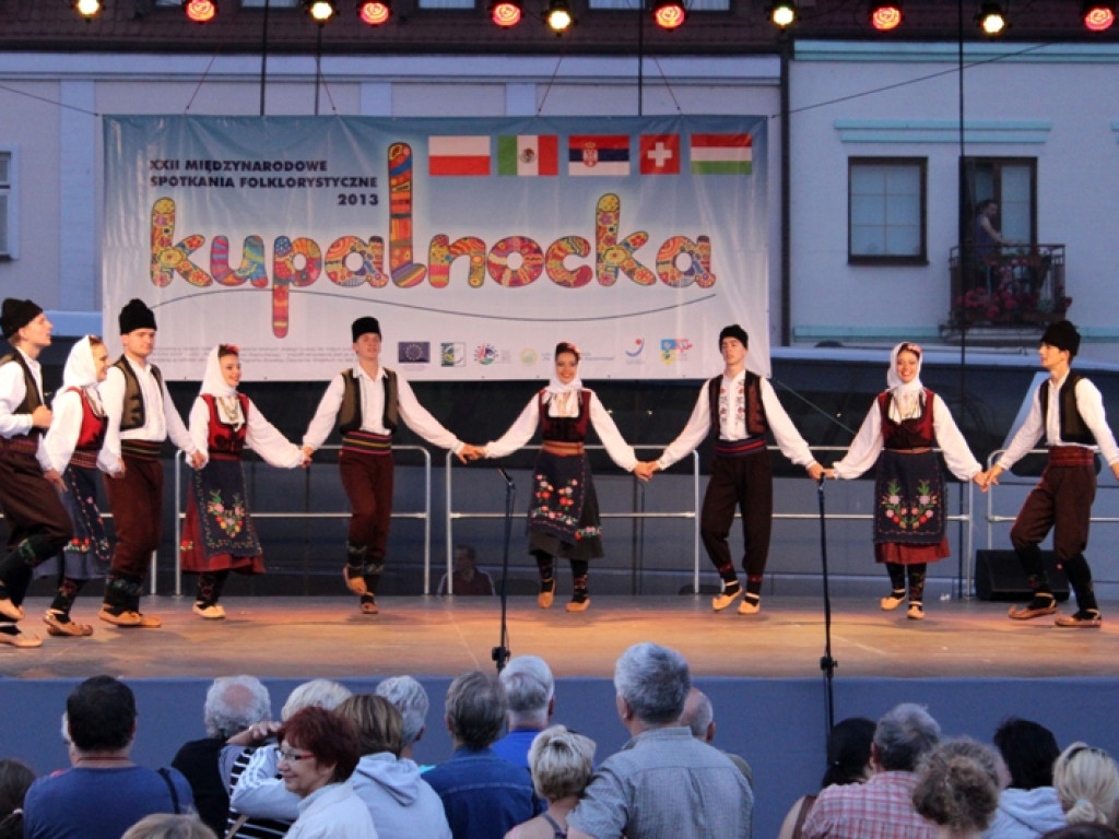 Kupalnocka 2013 na serockim rynku