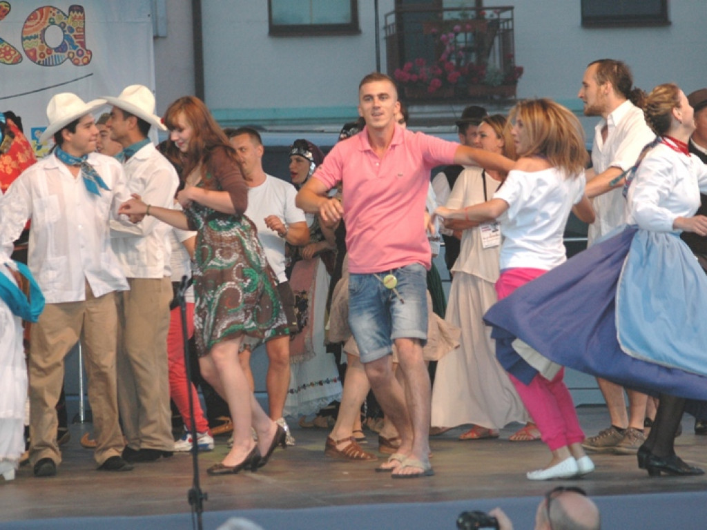 Kupalnocka 2013 na serockim rynku