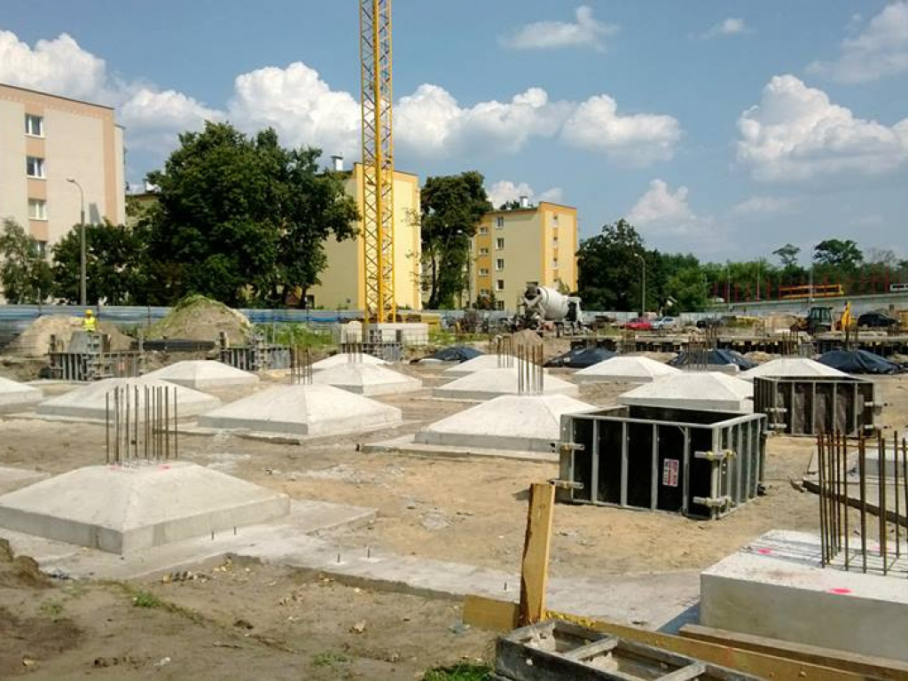 Tak budują Centrum Komunikacyjne w Legionowie