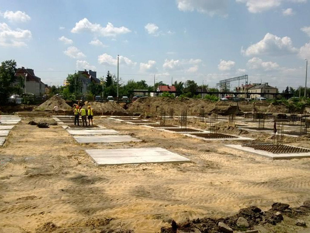 Tak budują Centrum Komunikacyjne w Legionowie