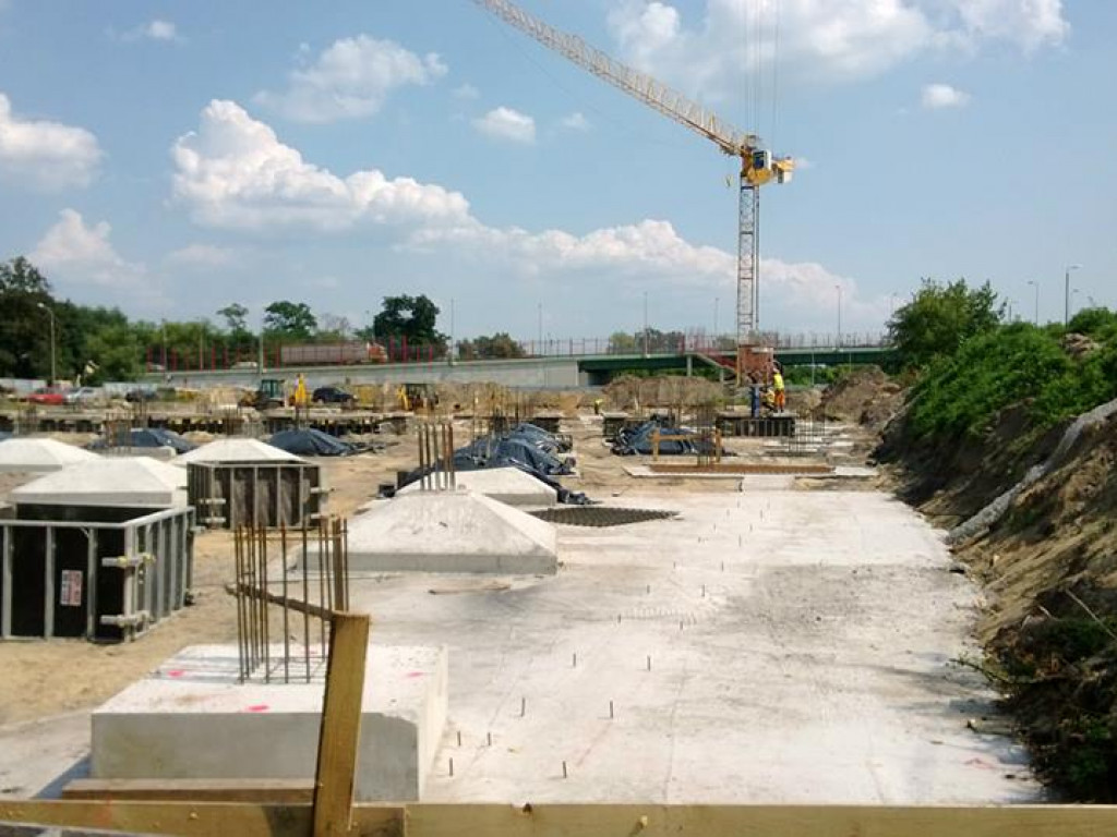 Tak budują Centrum Komunikacyjne w Legionowie