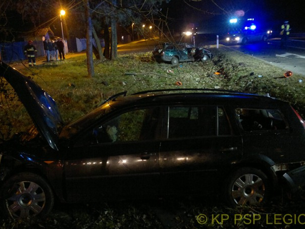 Suchocin: W zderzeniu dwóch aut zginęła jedna osoba