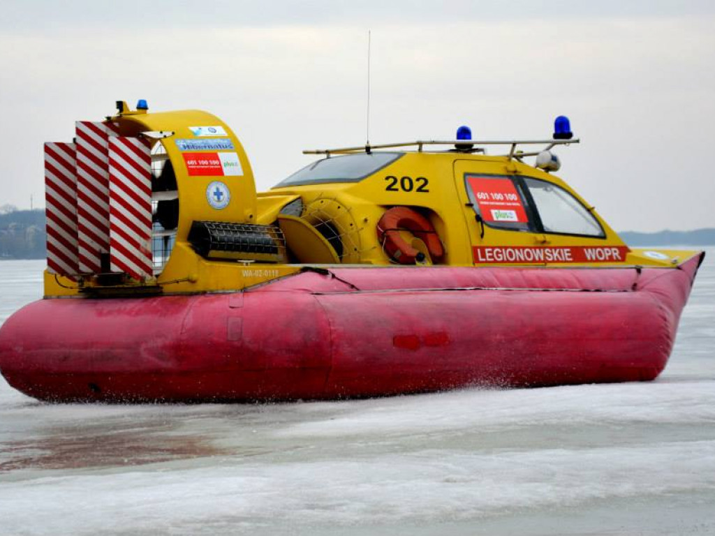 Walentynki z WOPR na Zalewie Zegrzyńskim