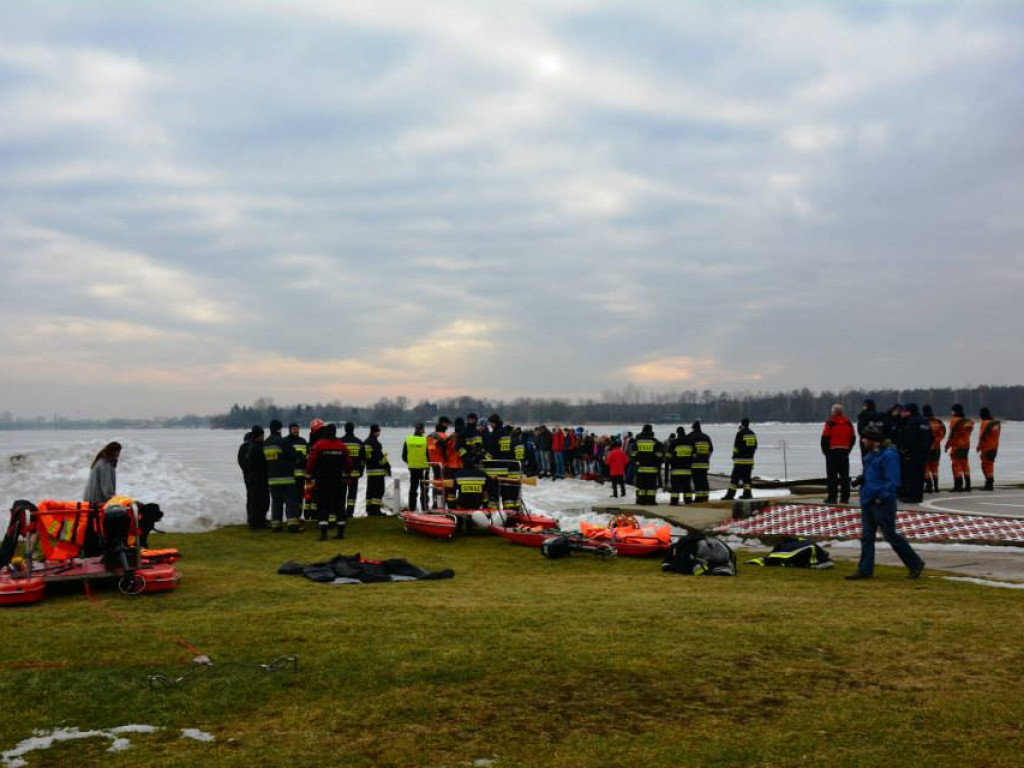 Walentynki z WOPR na Zalewie Zegrzyńskim