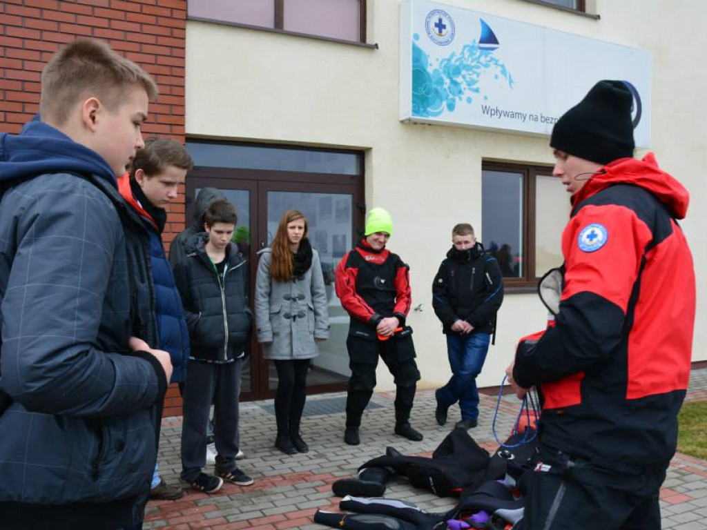 Walentynki z WOPR na Zalewie Zegrzyńskim