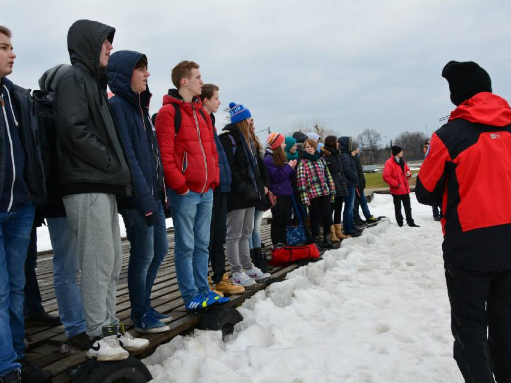 Walentynki z WOPR na Zalewie Zegrzyńskim