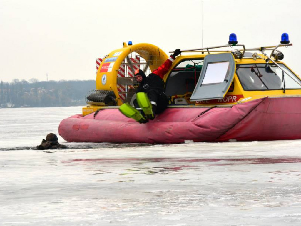 Walentynki z WOPR na Zalewie Zegrzyńskim