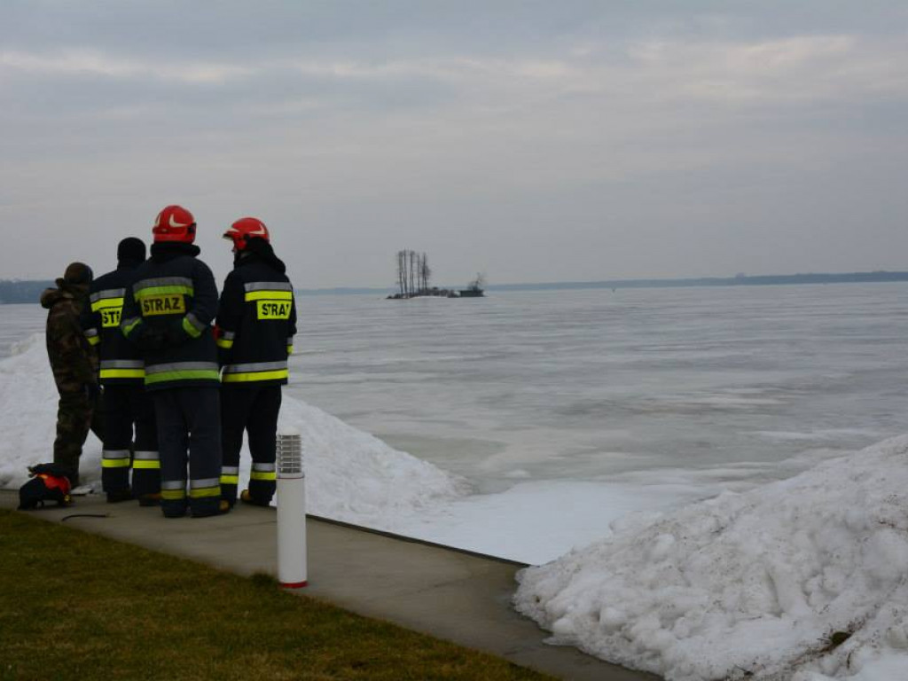 Walentynki z WOPR na Zalewie Zegrzyńskim