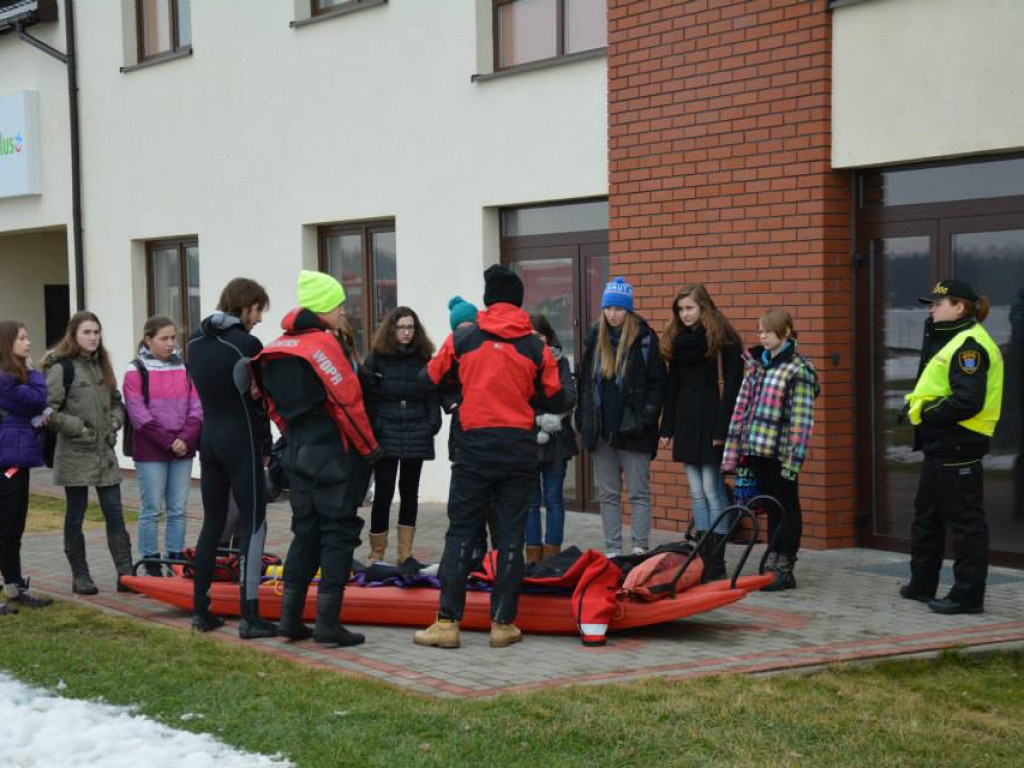 Walentynki z WOPR na Zalewie Zegrzyńskim