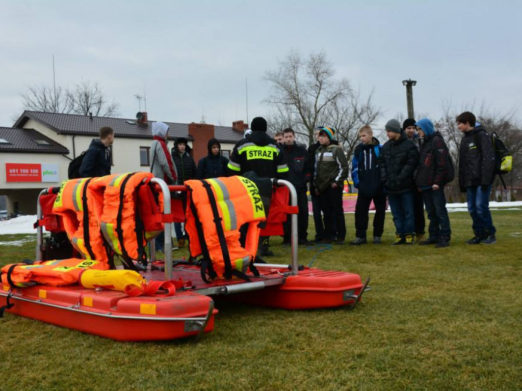 Walentynki z WOPR na Zalewie Zegrzyńskim