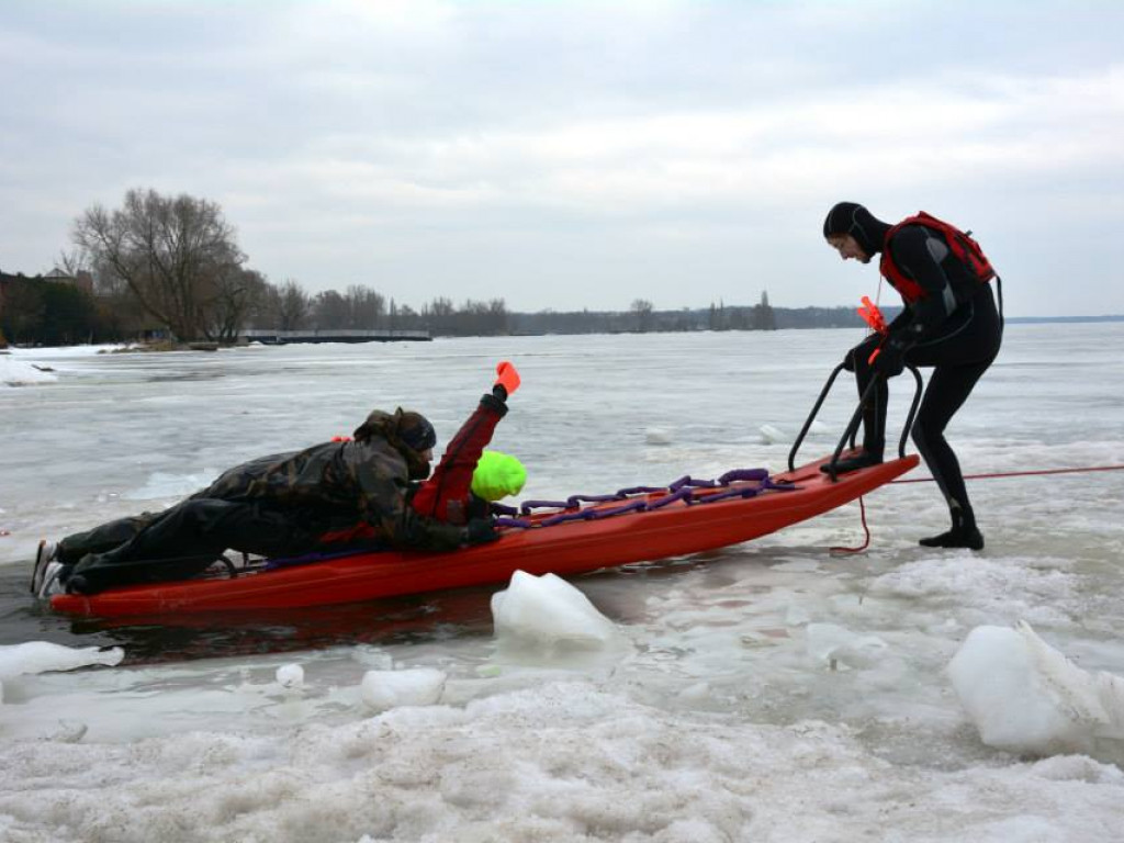 Walentynki z WOPR na Zalewie Zegrzyńskim