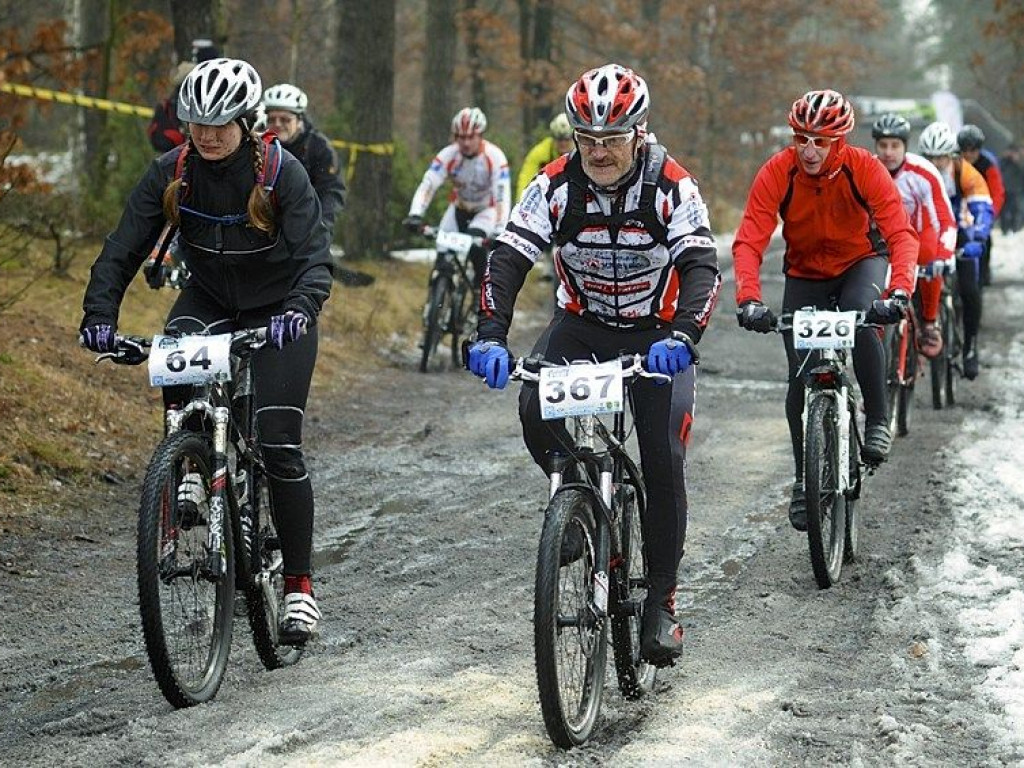 Chotomów: Pojechali w zimowym maratonie