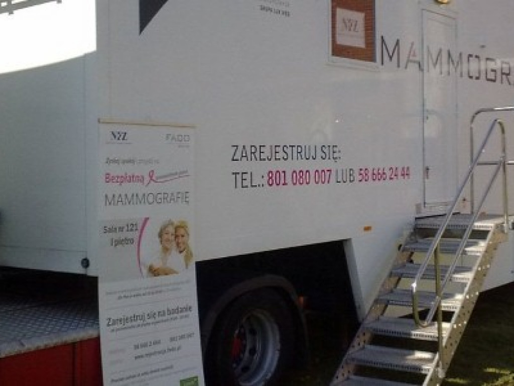 Legionowo: W marcu i kwietniu kolejne bezpłatne badania mammograficzne