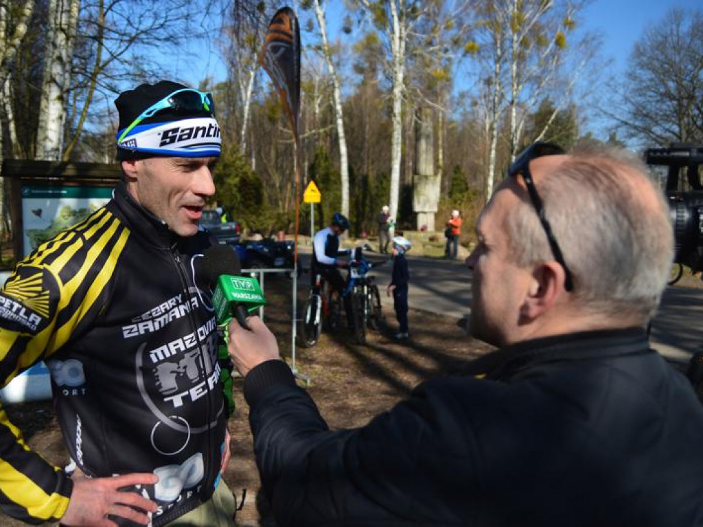 Pomiechówek: Zimowy maraton w wiosennym klimacie