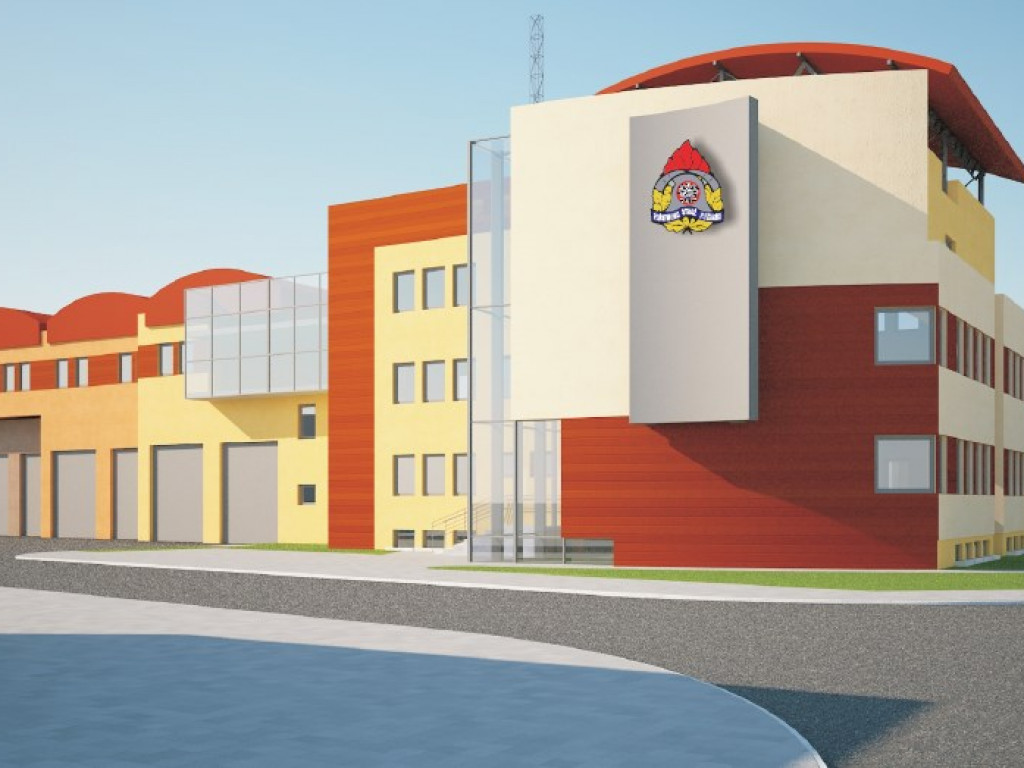W niedzielę Dzień Otwarty u legionowskich strażaków. Pokażą wizualizację nowej strażnicy