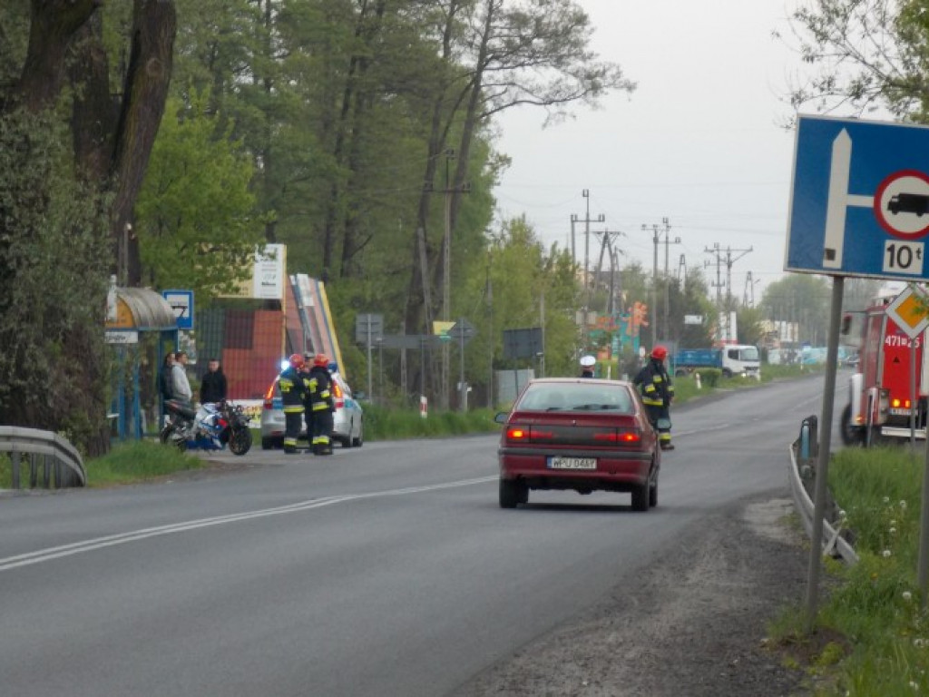 Legionowo: Wymuszenie pierwszeństwa przyczyną wypadku przy CSP