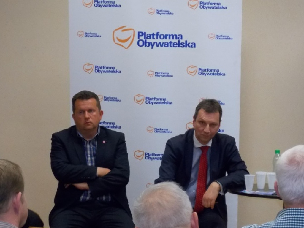 Kampania do europarlamentu na finiszu. Do Legionowa zjechali kandydaci PO