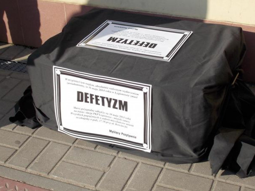 Legionowo: Mieszkańcy pochowali defetyzm
