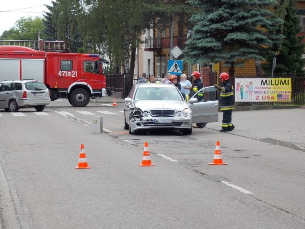 Legionowo: Groźna kolizja na skrzyżowaniu Batorego z 3-go Maja
