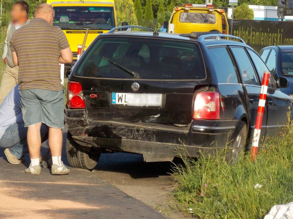 Kolejny wypadek na drodze do Nowego Dworu