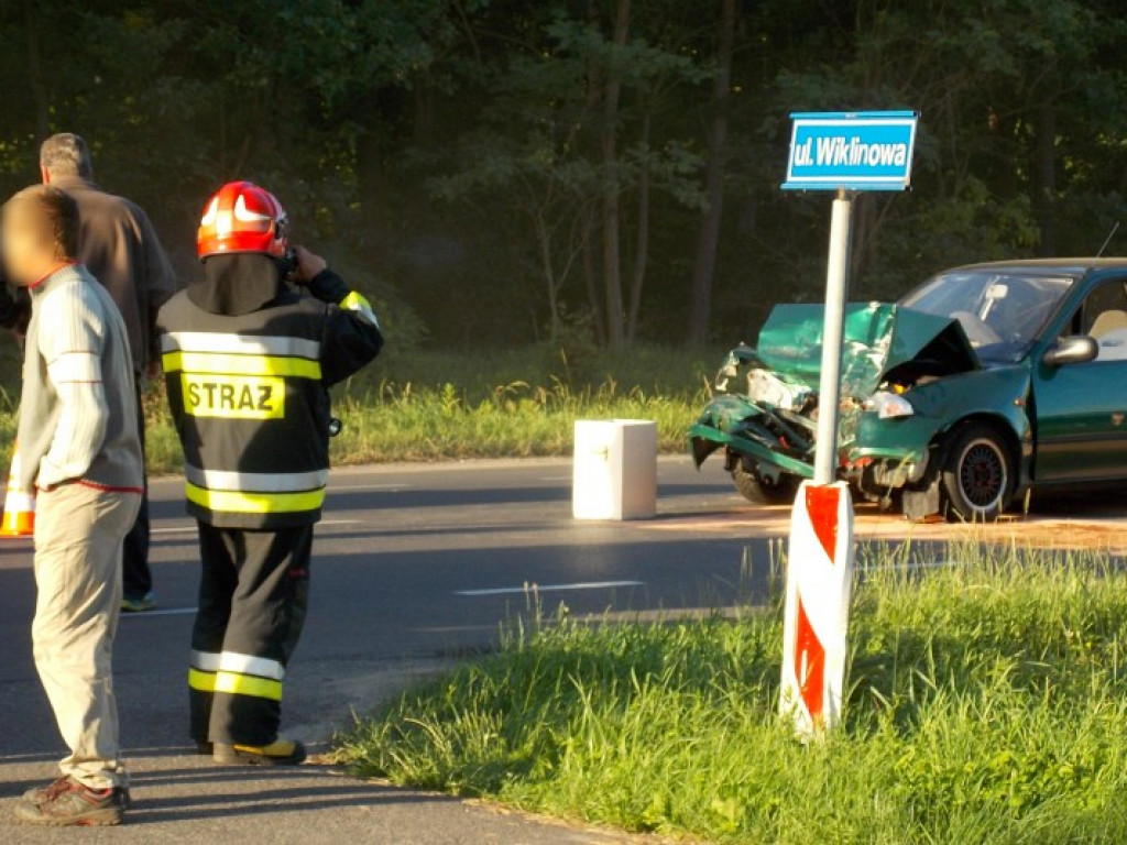 Kolejny wypadek na drodze do Nowego Dworu