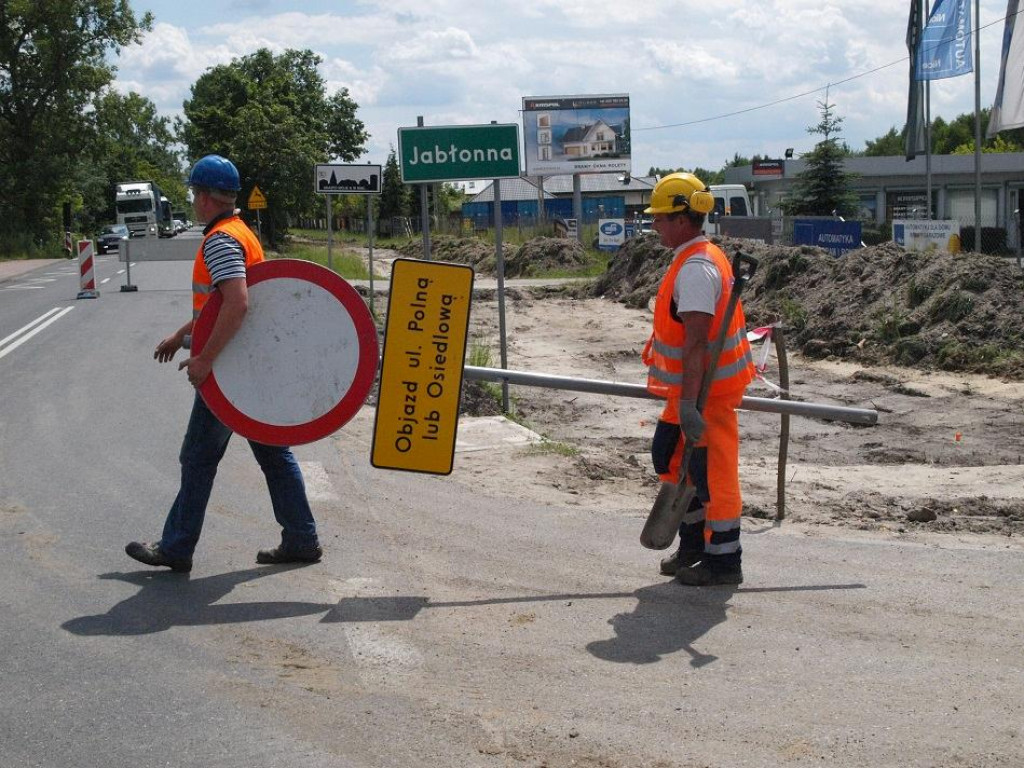 Chotomów: Rozpoczęła się budowa ronda przy CEKS