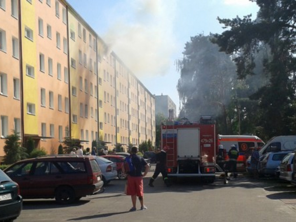 Legionowo: Spłonęło mieszkanie przy Jagiellońskiej