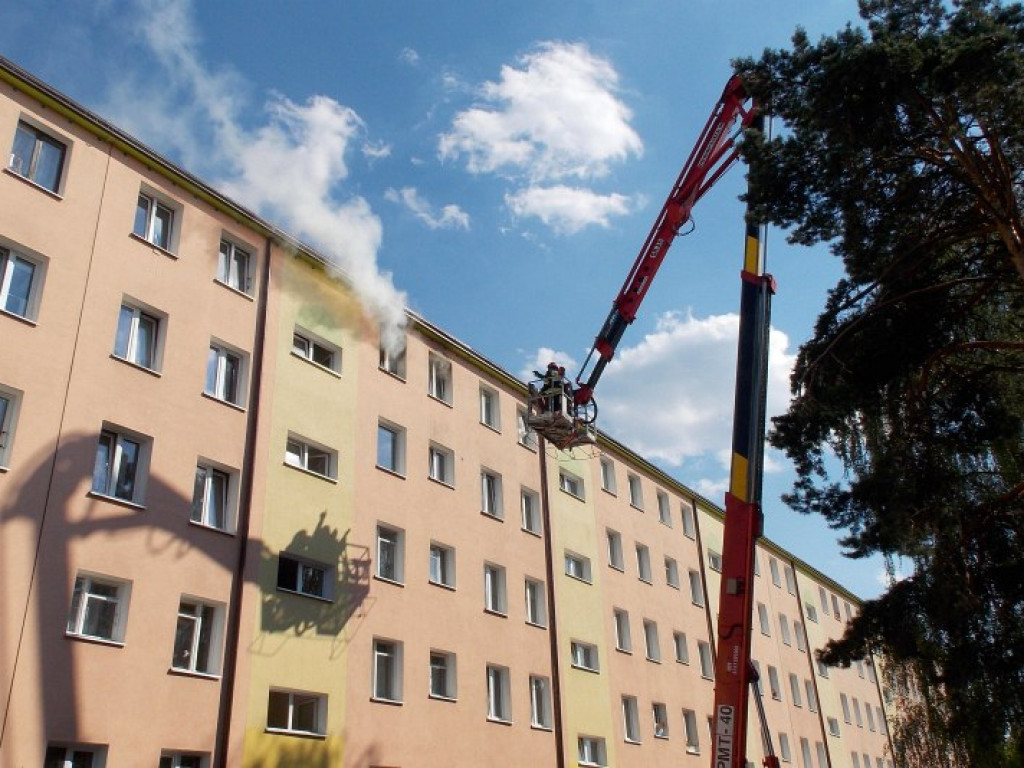 Legionowo: Spłonęło mieszkanie przy Jagiellońskiej