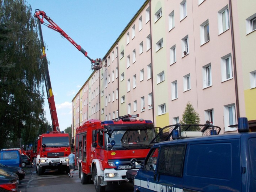 Legionowo: Spłonęło mieszkanie przy Jagiellońskiej