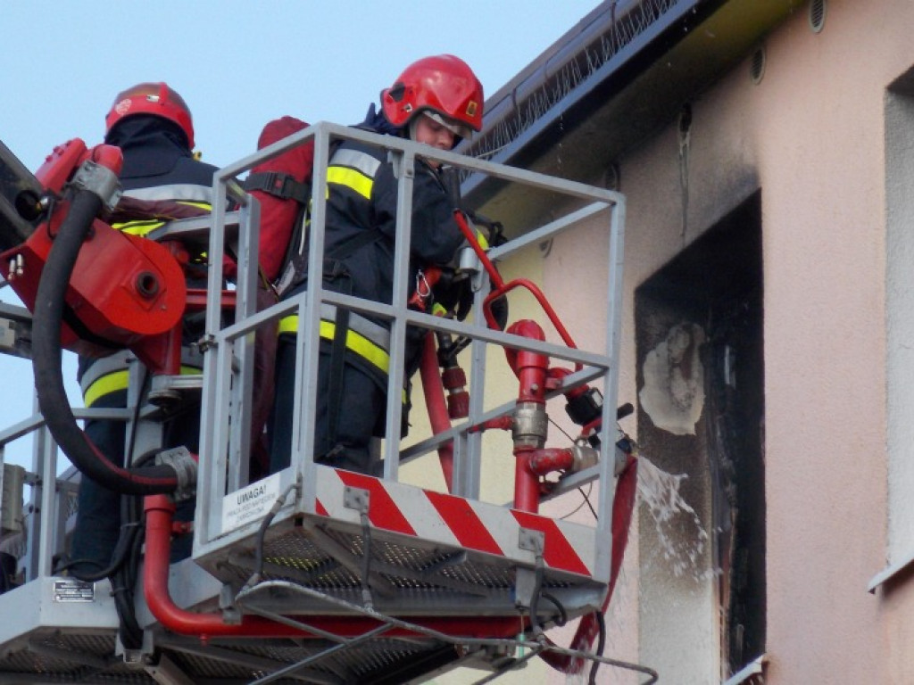 Legionowo: Spłonęło mieszkanie przy Jagiellońskiej