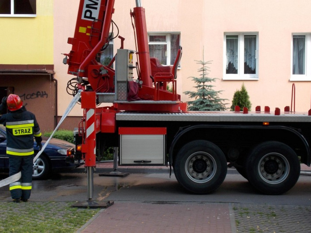 Legionowo: Spłonęło mieszkanie przy Jagiellońskiej
