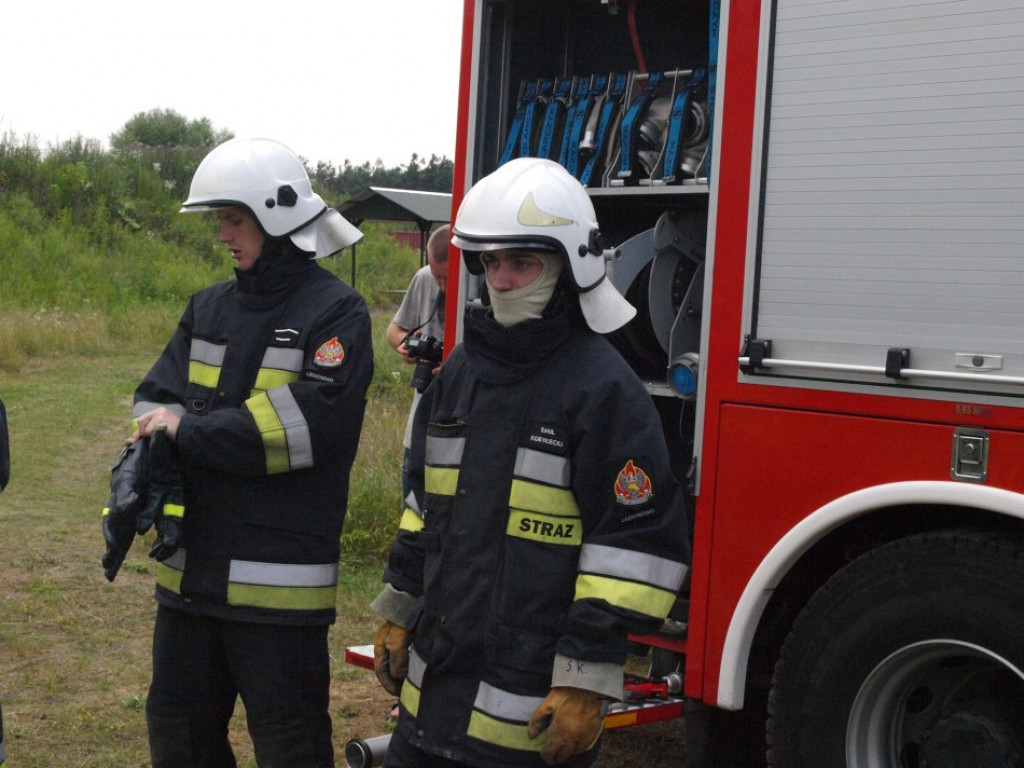 Legionowo: Spłonęły cztery policyjne samochody