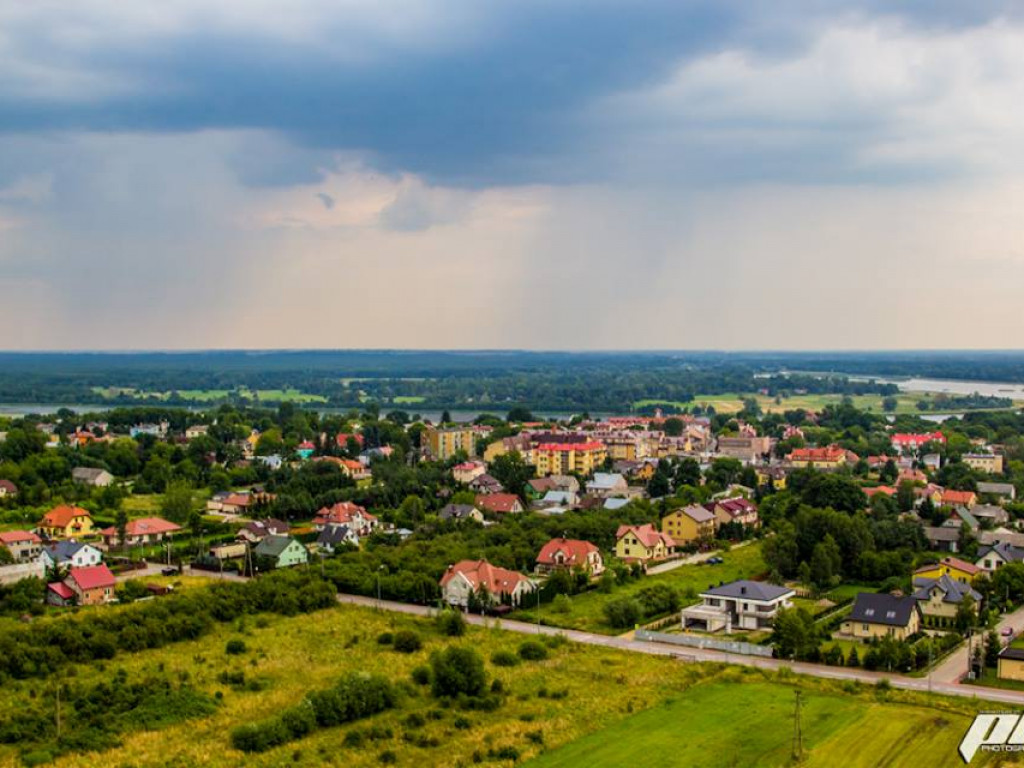 Serock: Miasto z lotu ptaka