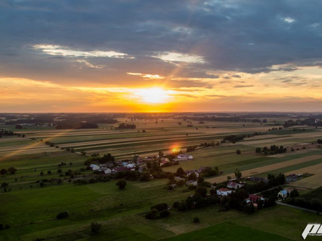 Serock: Miasto z lotu ptaka