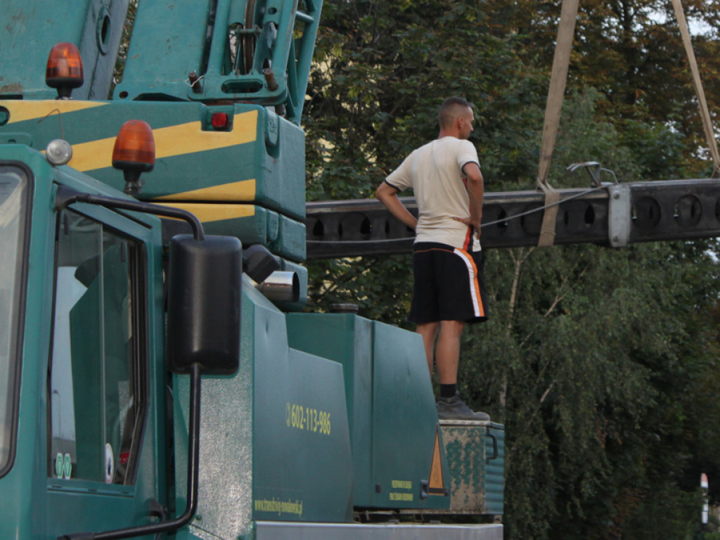 Legionowo: Usunęli złamany dźwig