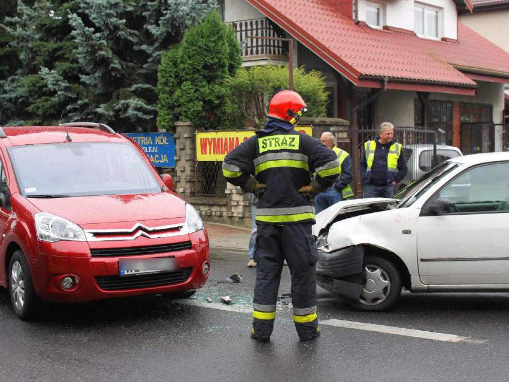Legionowo: Wypadek na Sobieskiego. Ulica była zablokowana