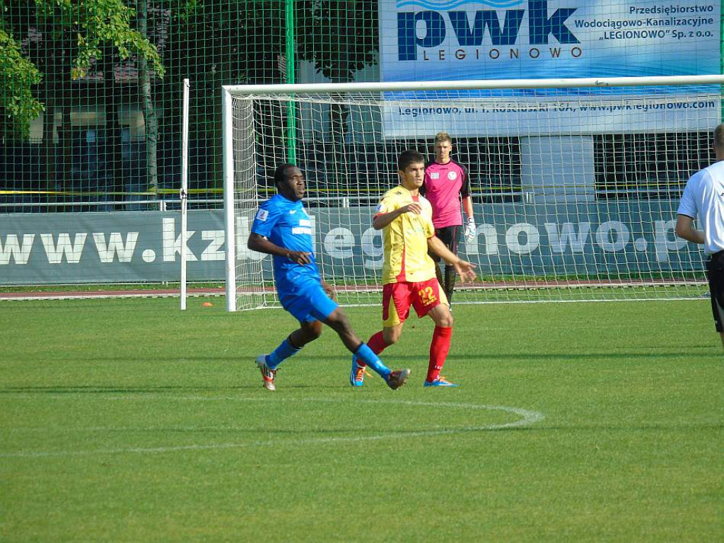 Legionowo: Bezbramkowy remis Legionovii z Puszczą Niepołomice