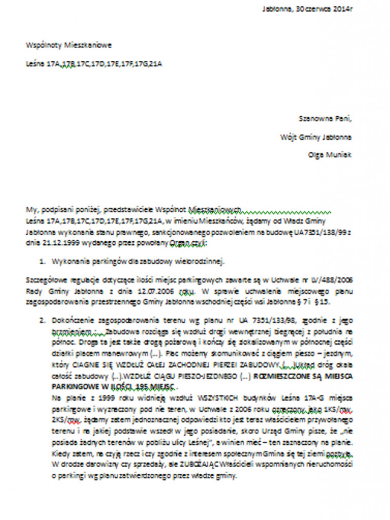 Jabłonna: Parkingowy koszmar z ulicy Leśnej