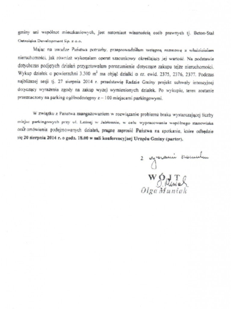 Jabłonna: Parkingowy koszmar z ulicy Leśnej