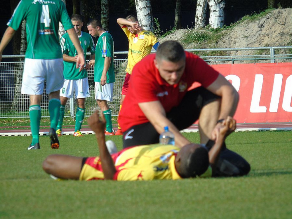 Legionovia Legionowo - Okocimski Brzesko 1:1 (1:0)