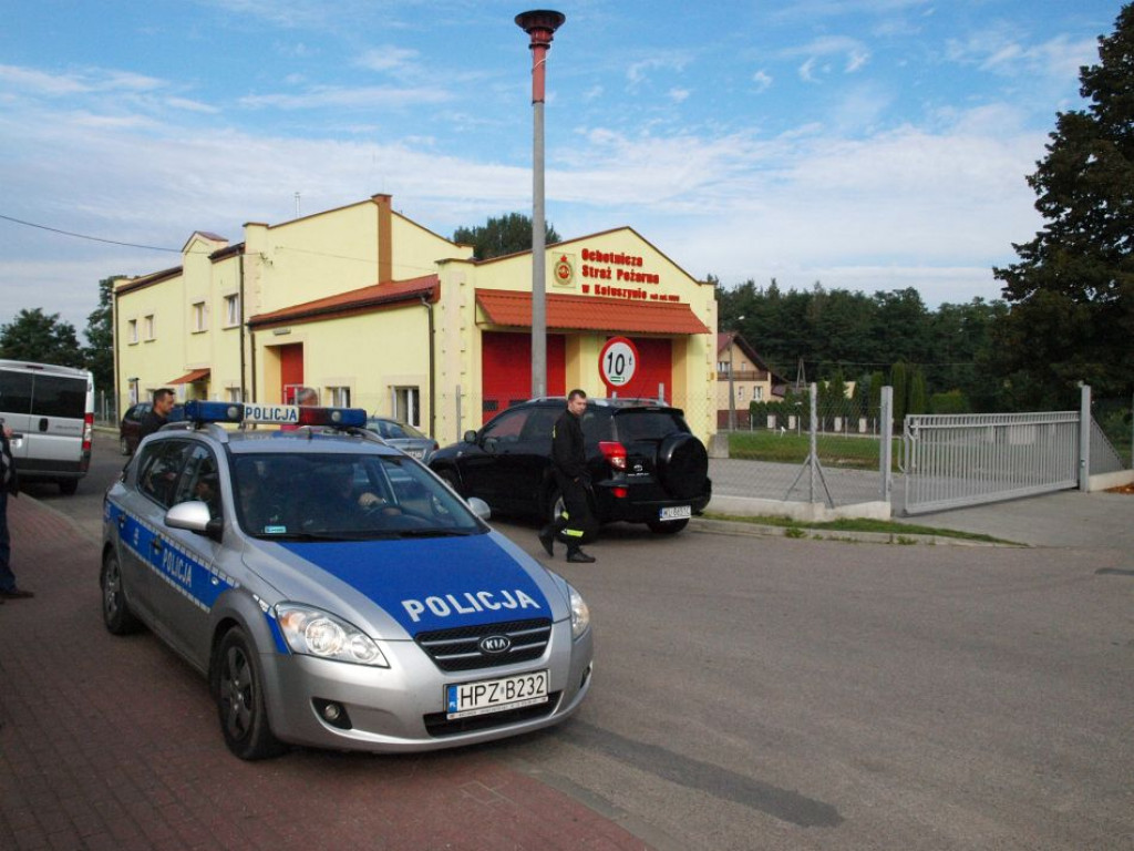 Kałuszyn: Zuchwała kradzież w budynku OSP