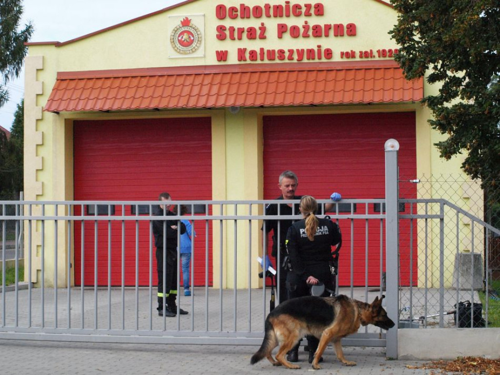 Kałuszyn: Zuchwała kradzież w budynku OSP