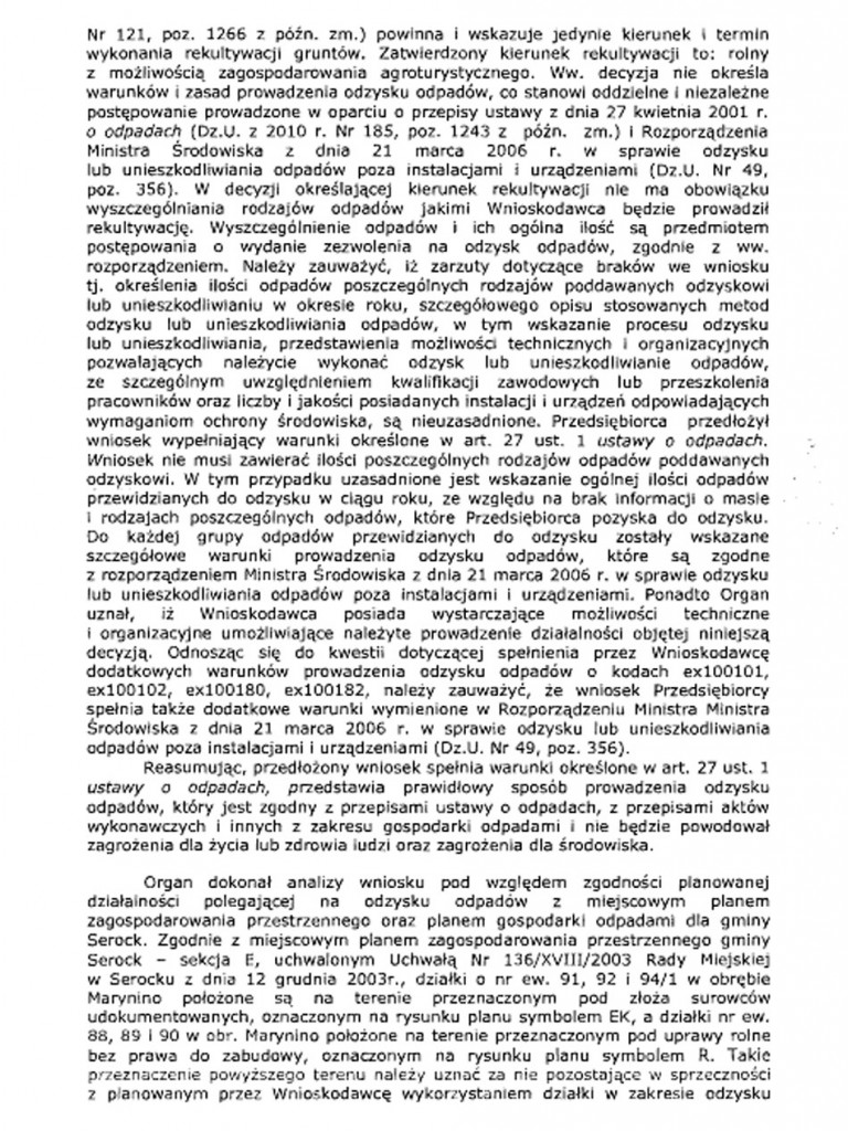 Serock: Co z wyrobiskiem w Maryninie? Czy urząd chce coś ukryć?
